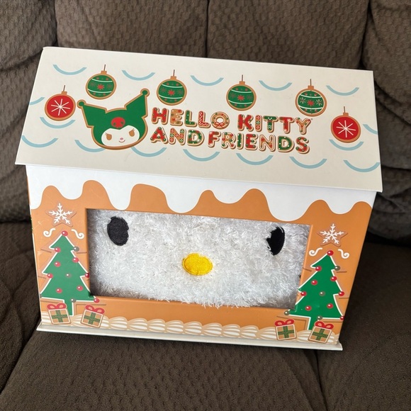 Hello Kitty Other - Hello Kitty Nogginz Small Plush Face Pillow